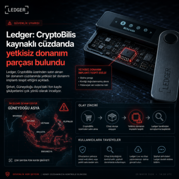 Ledger: CryptoBilis kaynaklı cüzdanda yetkisiz donanım parçası bulundu