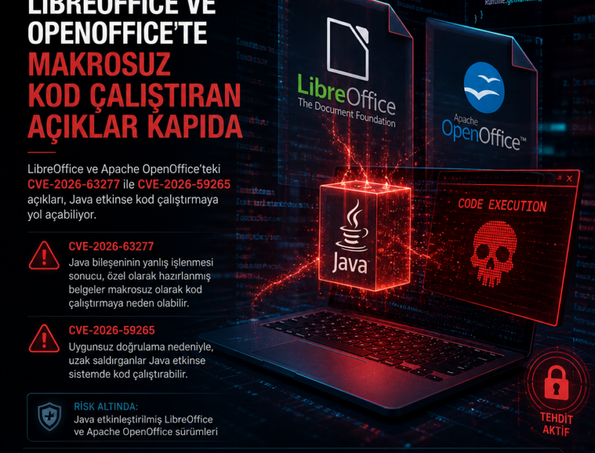 LibreOffice ve OpenOffice’te makrosuz kod çalıştıran açıklar kapıda
