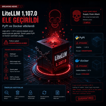 LiteLLM 1.107.0 ele geçirildi, PyPI ve Docker etkilendi