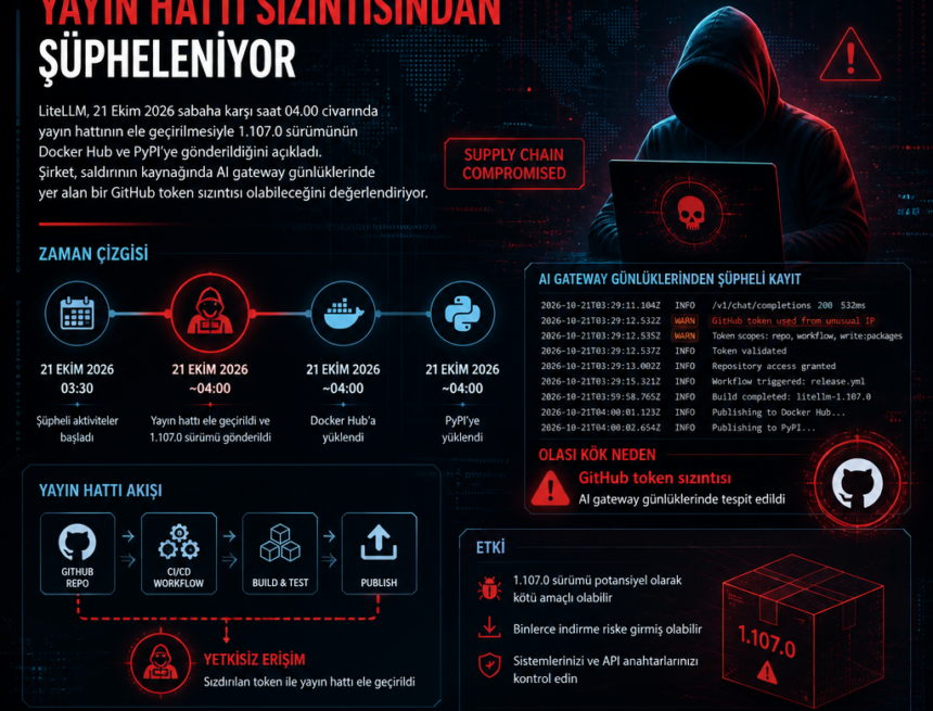 LiteLLM, yayın hattı sızıntısından şüpheleniyor