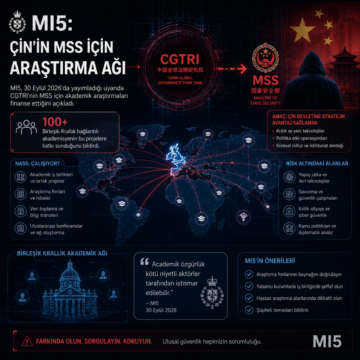 MI5: Çin’in MSS için araştırma ağı