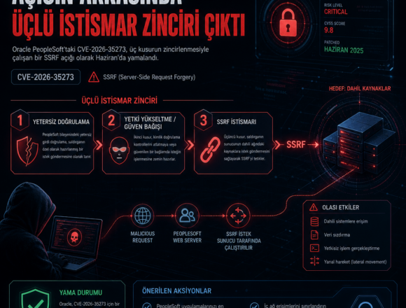 Oracle PeopleSoft açığının arkasında üçlü istismar zinciri çıktı