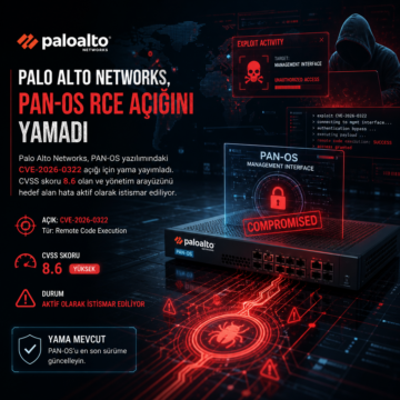 Palo Alto Networks, PAN-OS RCE açığını yamadı