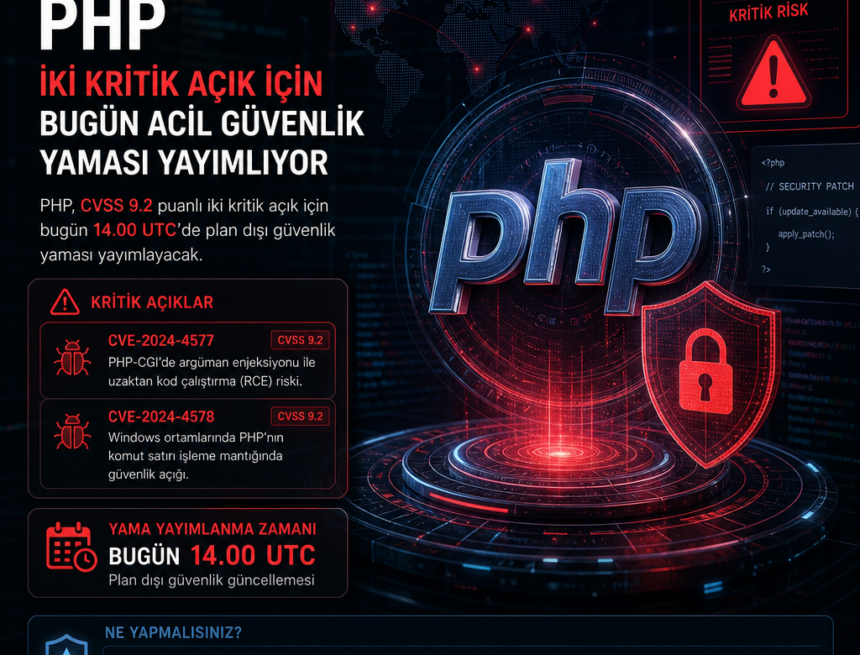 php-iki-kritik-acik-icin-bugun-acil-guvenlik-yamasi-yayimliyor PHP, iki kritik açık için bugün acil güvenlik yaması yayımlıyor