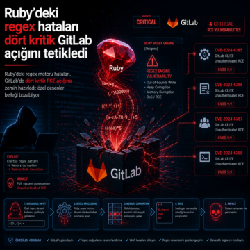 Ruby’deki regex hataları dört kritik GitLab açığını tetikledi
