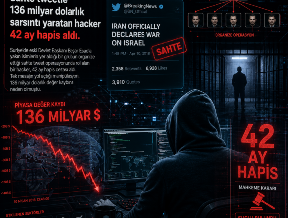 Sahte tweetle 136 milyar dolarlık sarsıntı yaratan hacker 42 ay hapis aldı
