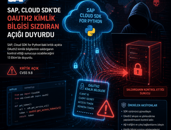 sap-cloud-sdkde-oauth2-kimlik-bilgisi-sizdiran-acigi-duyurdu SAP, Cloud SDK’de OAuth2 kimlik bilgisi sızdıran açığı duyurdu
