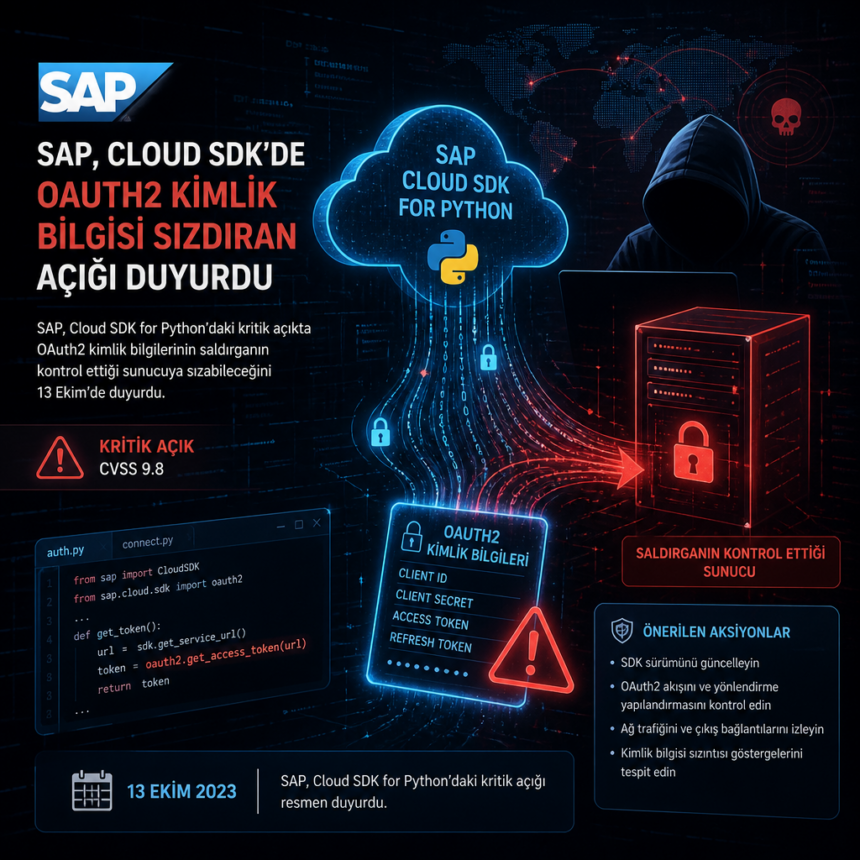 SAP, Cloud SDK’de OAuth2 kimlik bilgisi sızdıran açığı duyurdu
