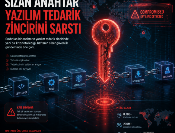 Sızan anahtar yazılım tedarik zincirini sarstı