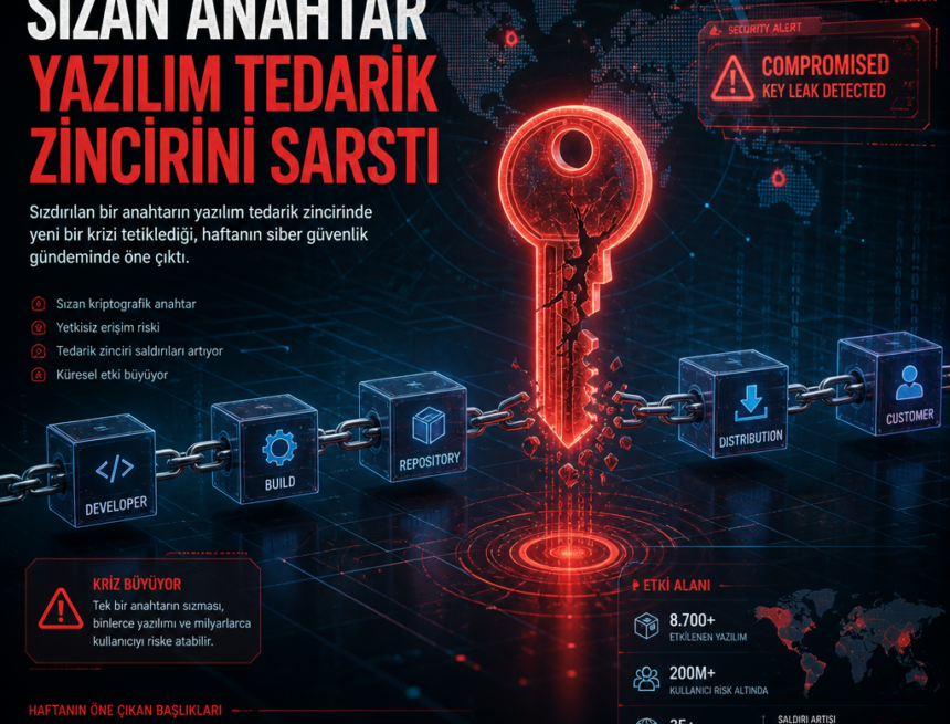 Sızan anahtar yazılım tedarik zincirini sarstı
