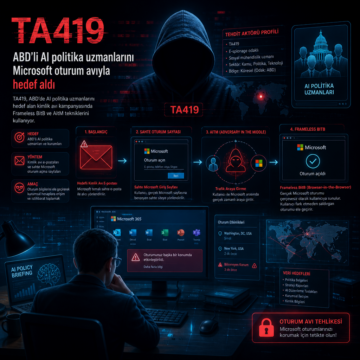 TA419, ABD’li AI politika uzmanlarını Microsoft oturum avıyla hedef aldı