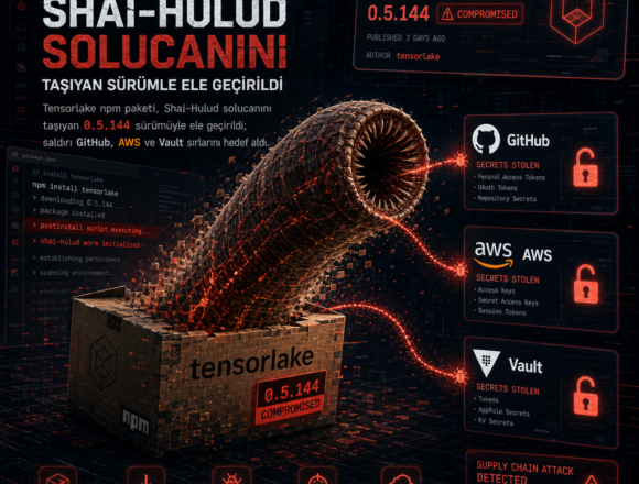 Tensorlake npm paketi, Shai-Hulud solucanını taşıyan sürümle ele geçirildi
