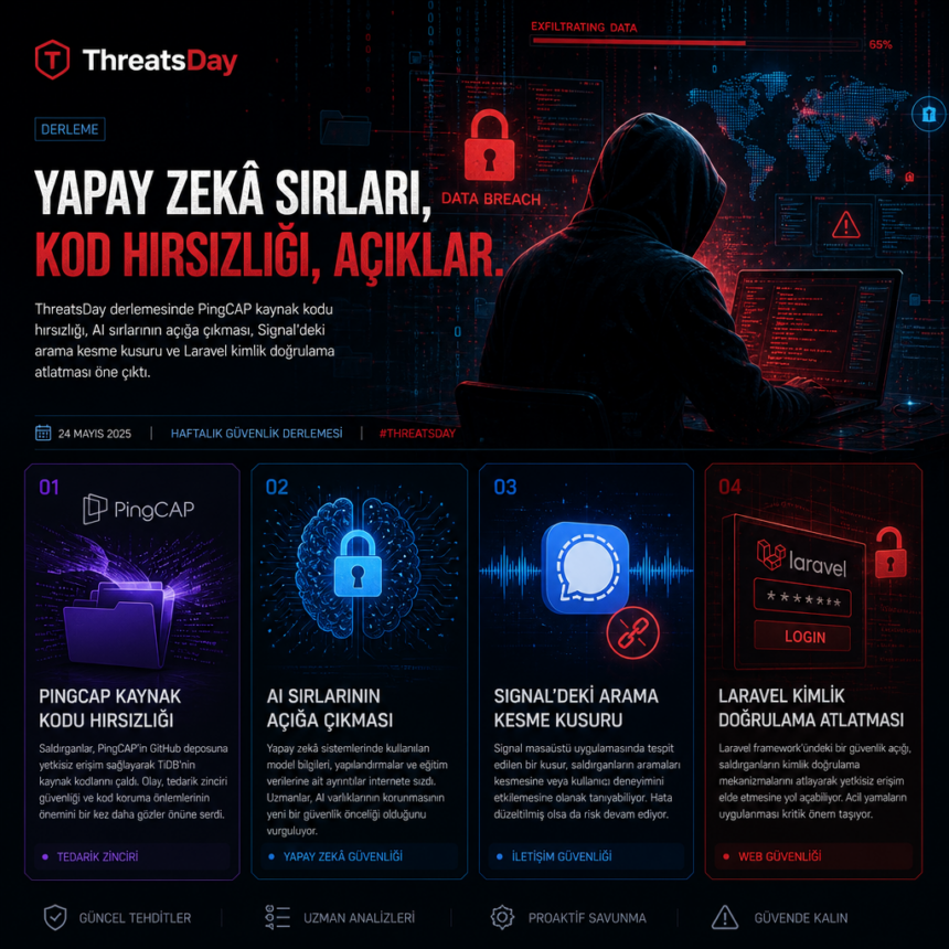 ThreatsDay: Yapay zekâ sırları, kod hırsızlığı, açıklar