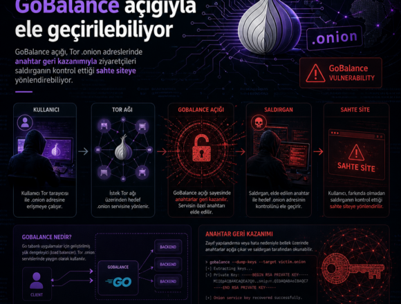 Tor .onion adresleri GoBalance açığıyla ele geçirilebiliyor