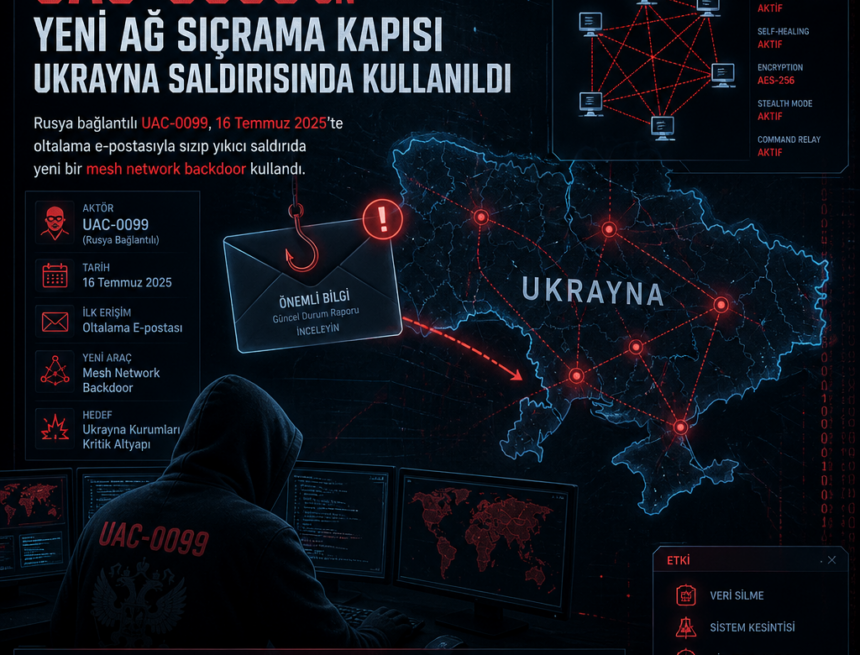 UAC-0099’un yeni ağ sıçrama kapısı Ukrayna saldırısında kullanıldı