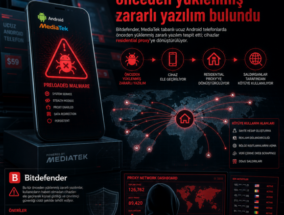 Ucuz Android telefonlarda önceden yüklenmiş zararlı yazılım bulundu