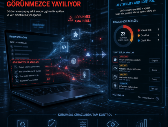 Yapay zekâ araçları kurumsal cihazlarda görünmezce yayılıyor